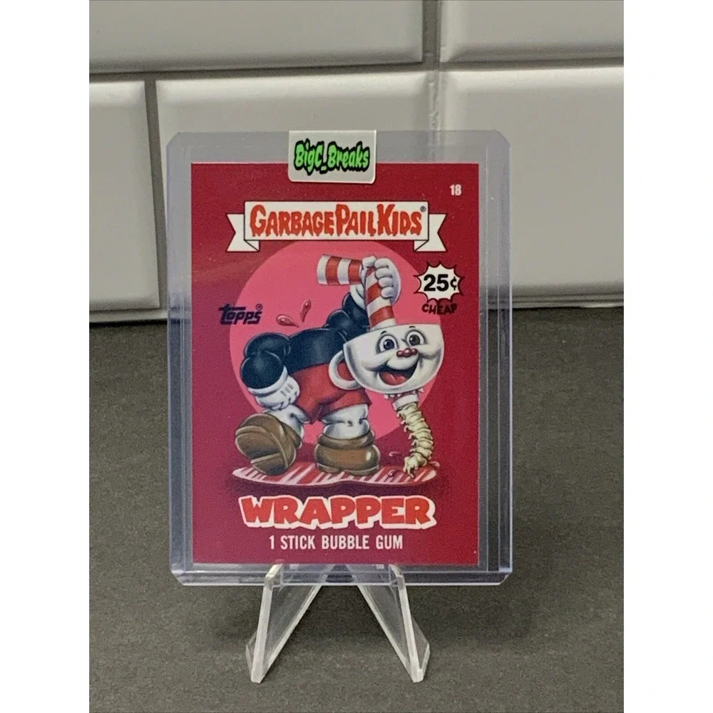 2024 Garbage Pail Kids Game Over Level 4 Wrapper Card Cup Fred / Last Straw #18